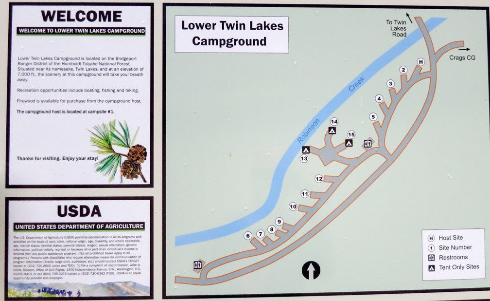 Twin Lakes Park Map